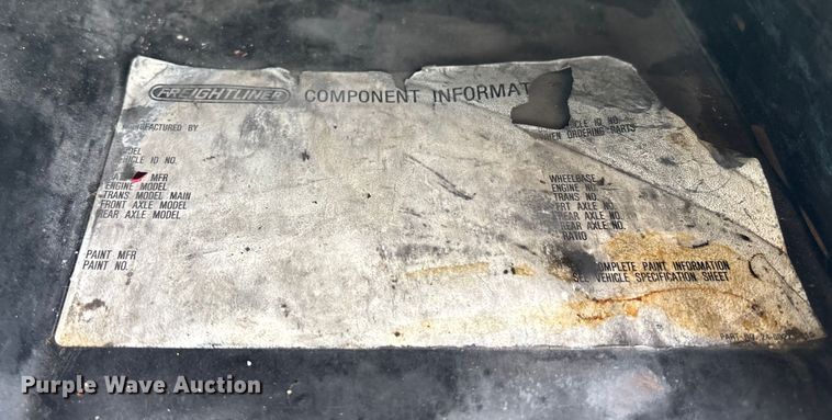 image for item FB3518 1987 Freightliner FLC semi truck