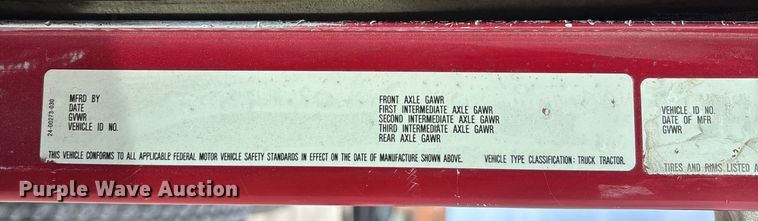 image for item FB3518 1987 Freightliner FLC semi truck