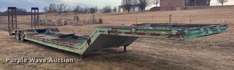 image for item FC1615 1987 Shop Built double drop deck equipment trailer