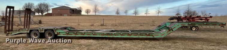 image for item FC1615 1987 Shop Built double drop deck equipment trailer