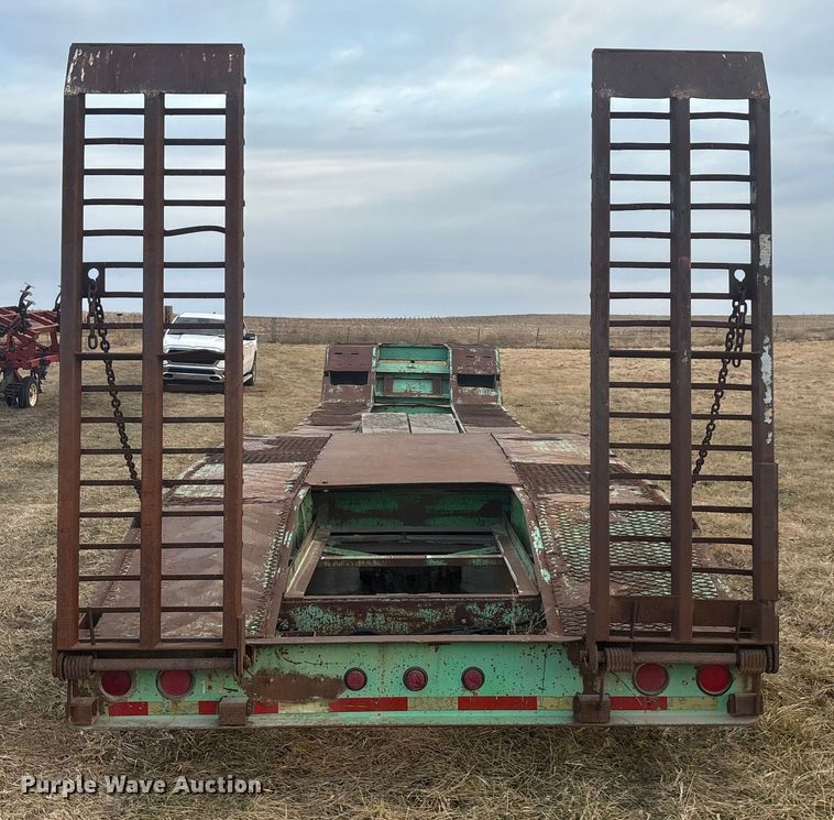 image for item FC1615 1987 Shop Built double drop deck equipment trailer