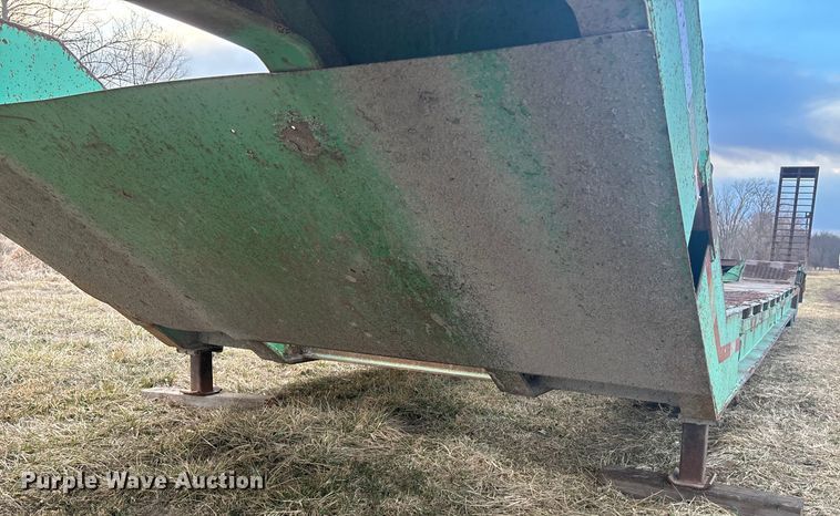 image for item FC1615 1987 Shop Built double drop deck equipment trailer