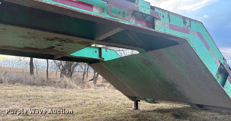image for item FC1615 1987 Shop Built double drop deck equipment trailer