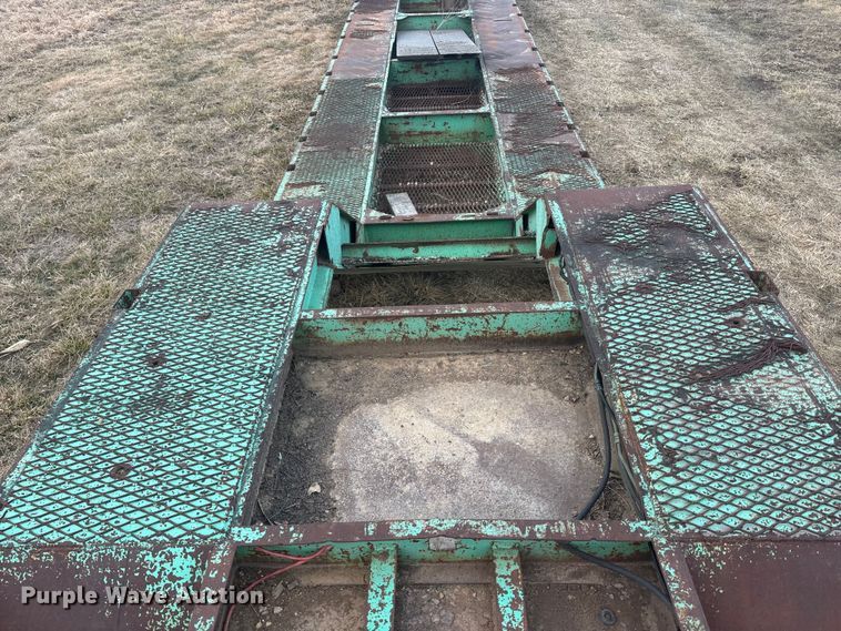 image for item FC1615 1987 Shop Built double drop deck equipment trailer