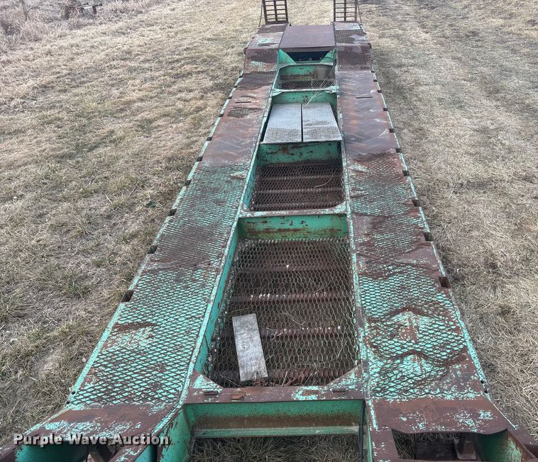 image for item FC1615 1987 Shop Built double drop deck equipment trailer