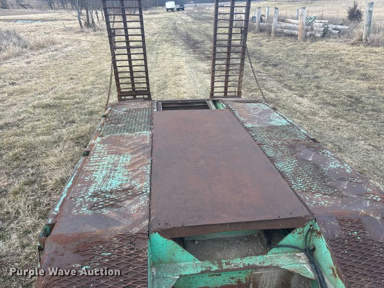 image for item FC1615 1987 Shop Built double drop deck equipment trailer