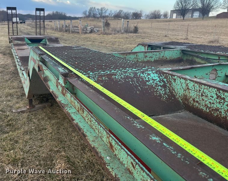 image for item FC1615 1987 Shop Built double drop deck equipment trailer