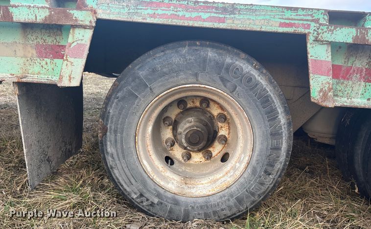 image for item FC1615 1987 Shop Built double drop deck equipment trailer