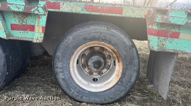 image for item FC1615 1987 Shop Built double drop deck equipment trailer