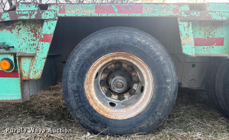 image for item FC1615 1987 Shop Built double drop deck equipment trailer