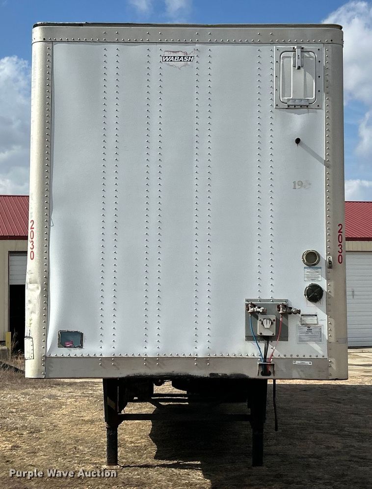 image for item FC5047 2017 Wabash dry van trailer