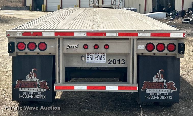 image for item FC5048 2012 East flatbed trailer