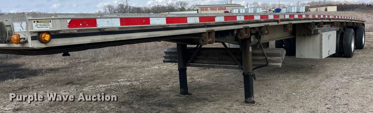 image for item FC5048 2012 East flatbed trailer