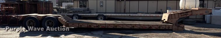 image for item FG2643 1998 Witzco Challenger RG-35 lowboy equipment trailer