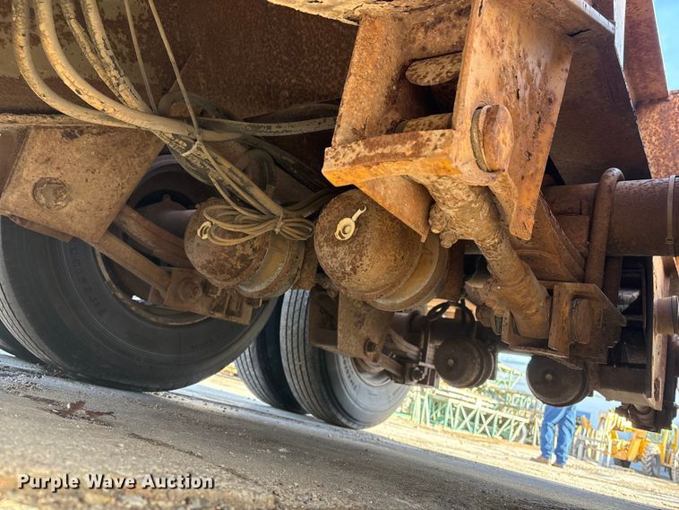 image for item FG2643 1998 Witzco Challenger RG-35 lowboy equipment trailer