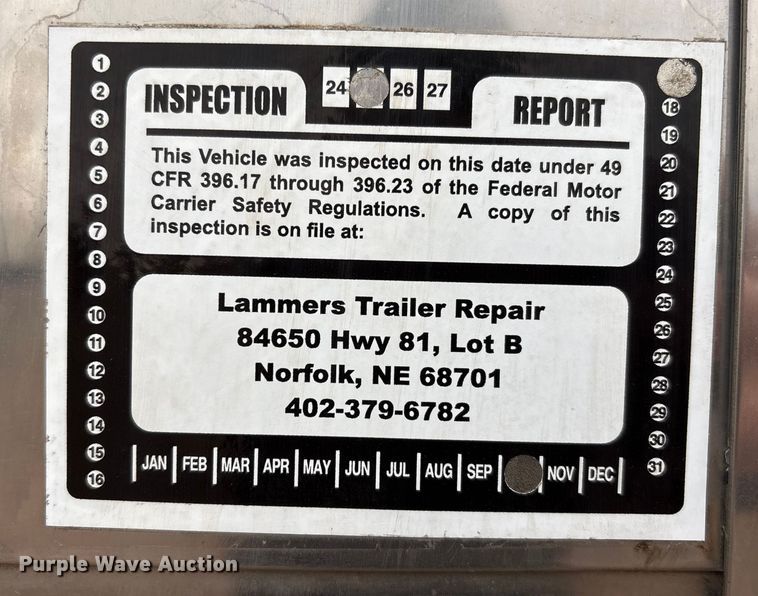 image for item FG2644 2019 Reitnouer flatbed trailer
