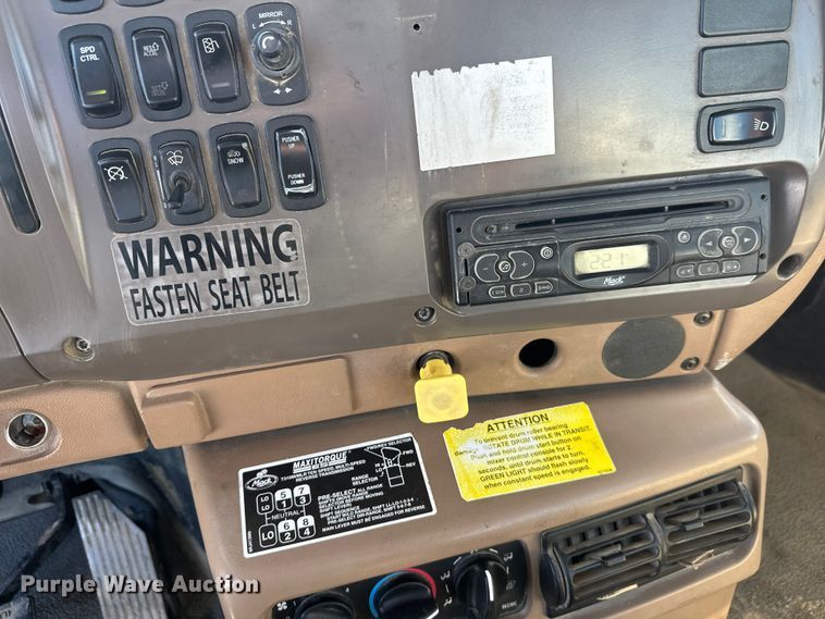 image for item FK1603 2007 Mack Cv ready mix truck