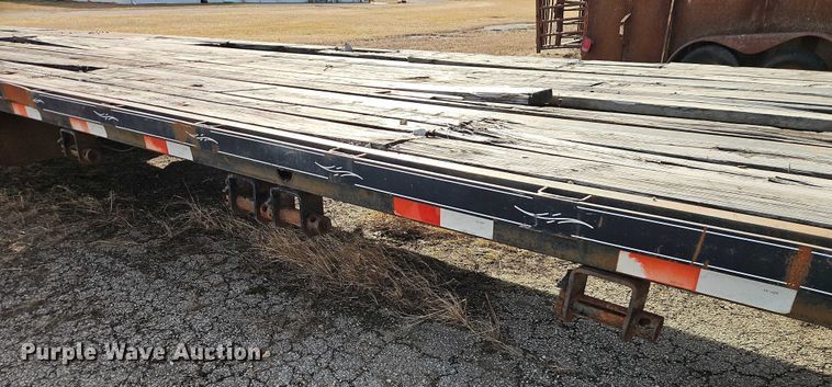 image for item FN5568 2002 Haul-A-Round drop deck equipment trailer