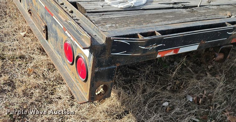 image for item FN5568 2002 Haul-A-Round drop deck equipment trailer