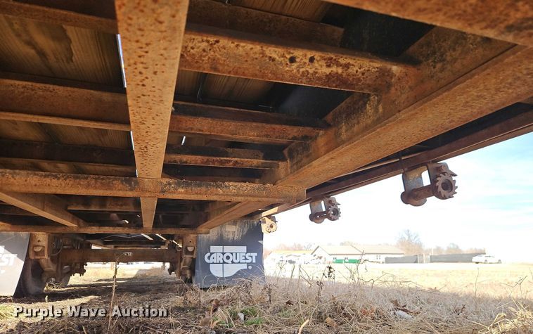 image for item FN5568 2002 Haul-A-Round drop deck equipment trailer