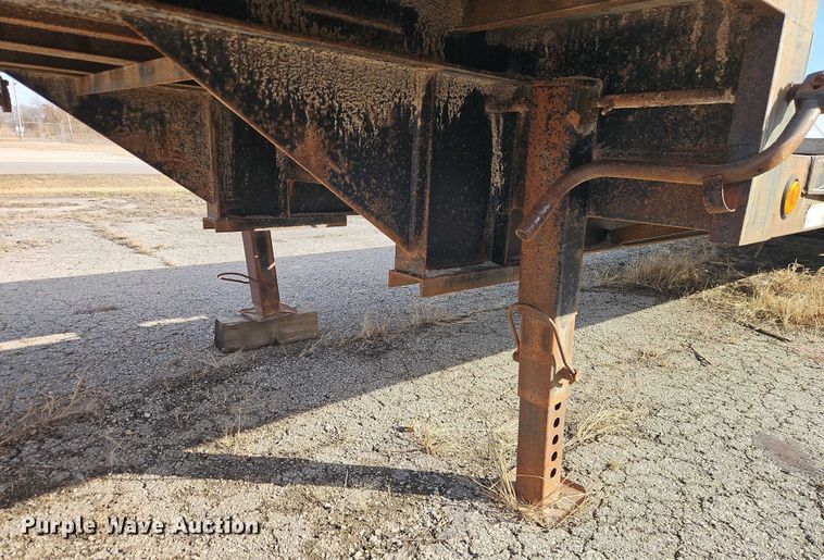 image for item FN5568 2002 Haul-A-Round drop deck equipment trailer