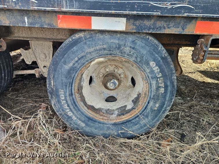 image for item FN5568 2002 Haul-A-Round drop deck equipment trailer