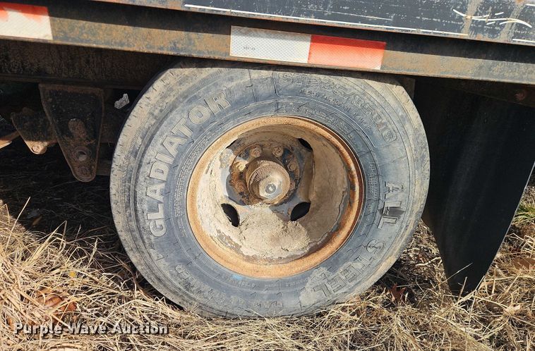 image for item FN5568 2002 Haul-A-Round drop deck equipment trailer