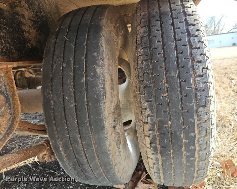 image for item FN5568 2002 Haul-A-Round drop deck equipment trailer