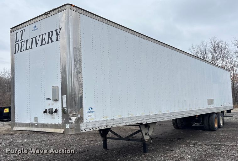 image for item FO3520 2009 Hyundai Translead VI2530152-AJS dry van trailer