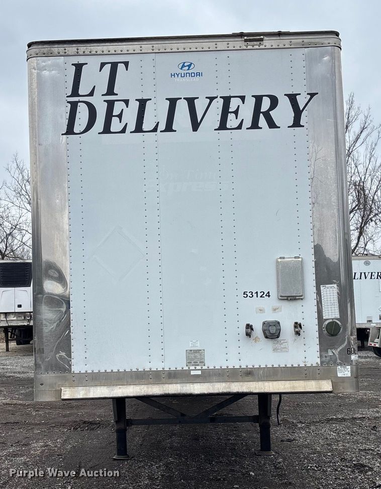 image for item FO3520 2009 Hyundai Translead VI2530152-AJS dry van trailer