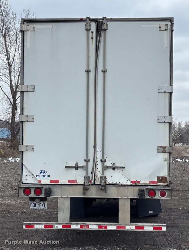 image for item FO3520 2009 Hyundai Translead VI2530152-AJS dry van trailer