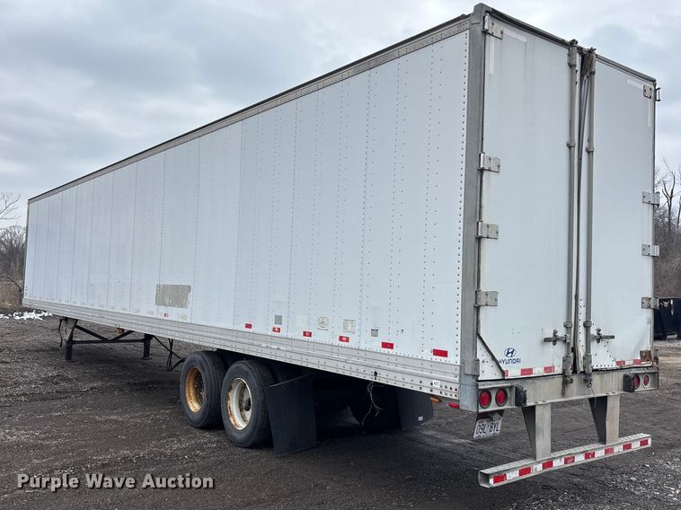 image for item FO3520 2009 Hyundai Translead VI2530152-AJS dry van trailer