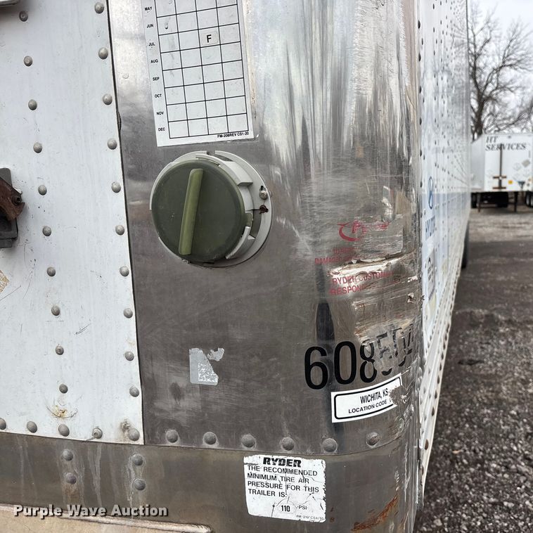 image for item FO3520 2009 Hyundai Translead VI2530152-AJS dry van trailer