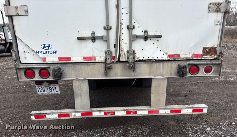 image for item FO3520 2009 Hyundai Translead VI2530152-AJS dry van trailer