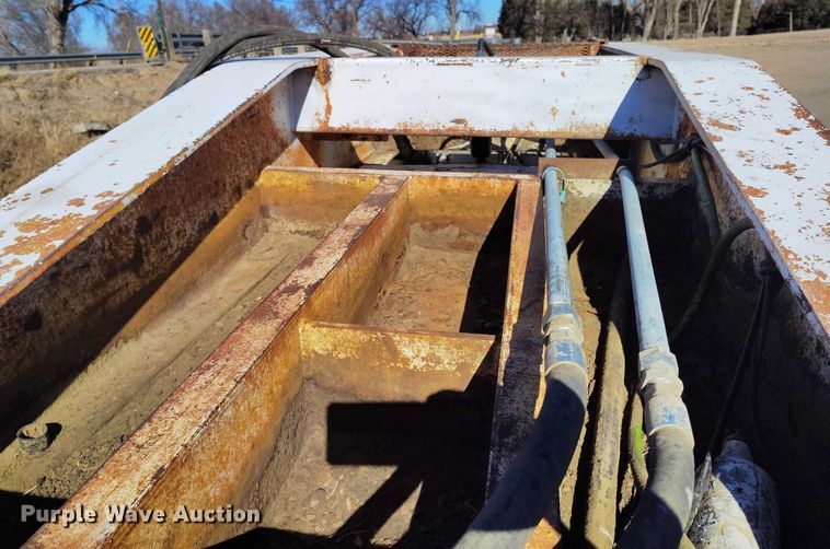 image for item IH9445 1996 Atoka lowboy equipment trailer