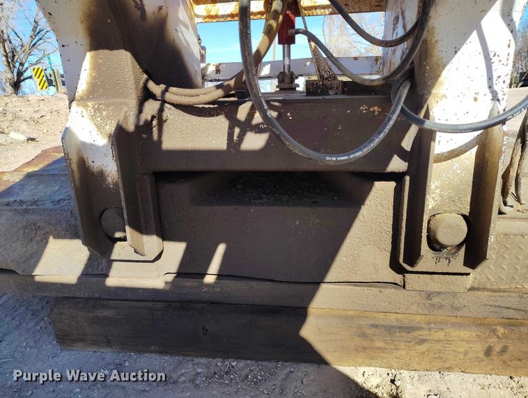 image for item IH9445 1996 Atoka lowboy equipment trailer