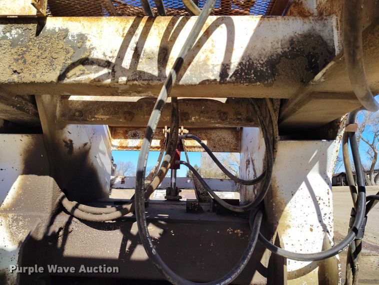 image for item IH9445 1996 Atoka lowboy equipment trailer