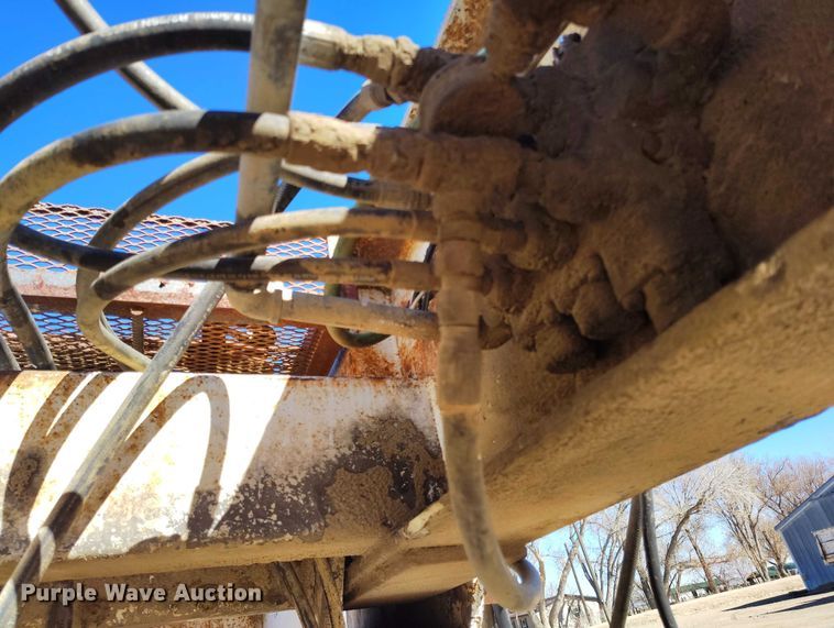 image for item IH9445 1996 Atoka lowboy equipment trailer