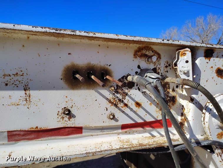 image for item IH9445 1996 Atoka lowboy equipment trailer