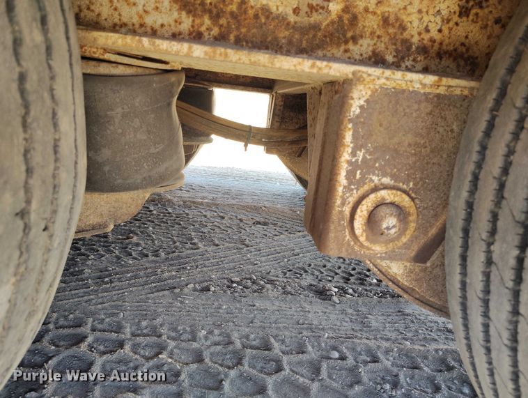 image for item IH9445 1996 Atoka lowboy equipment trailer