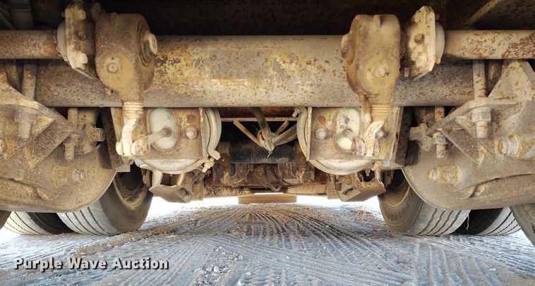 image for item IH9445 1996 Atoka lowboy equipment trailer