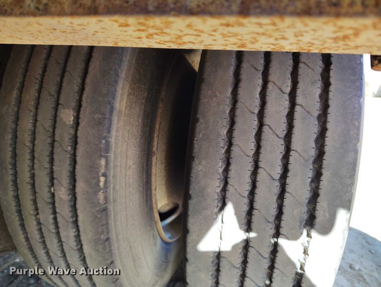 image for item IH9445 1996 Atoka lowboy equipment trailer