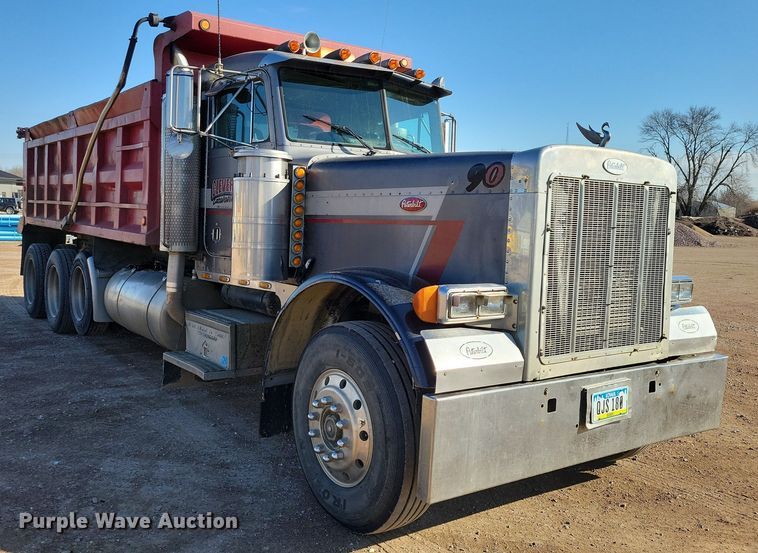 image for item NK9798 1990 Peterbilt 379 dump truck