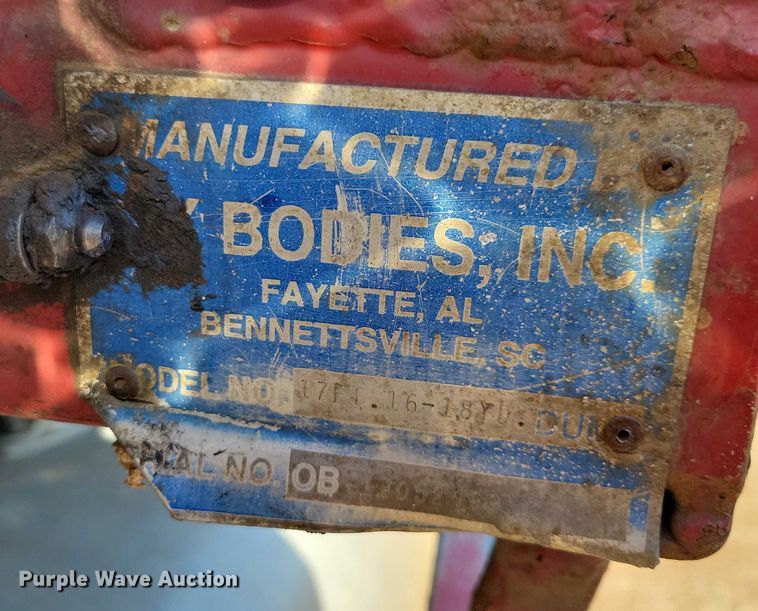 image for item NK9798 1990 Peterbilt 379 dump truck