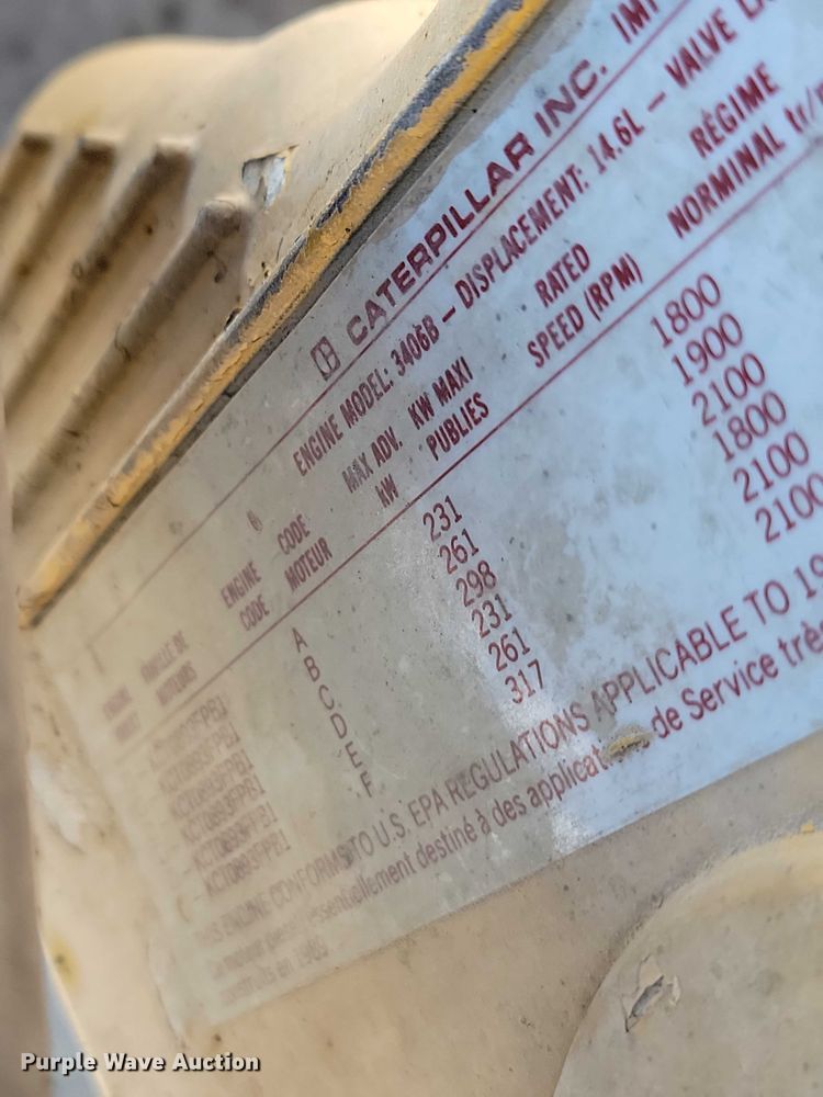 image for item NK9798 1990 Peterbilt 379 dump truck