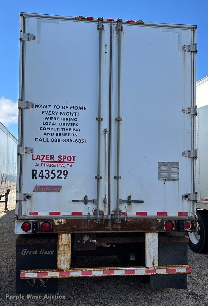 image for item YA1653 2007 Great Dane 7311TP-SAL dry van trailer
