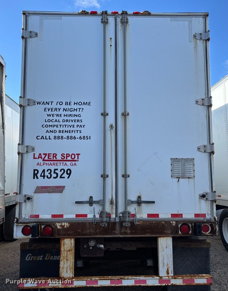 image for item YA1653 2007 Great Dane 7311TP-SAL dry van trailer
