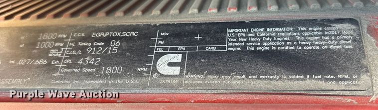 image for item YA1689 2018 International LT625 semi truck