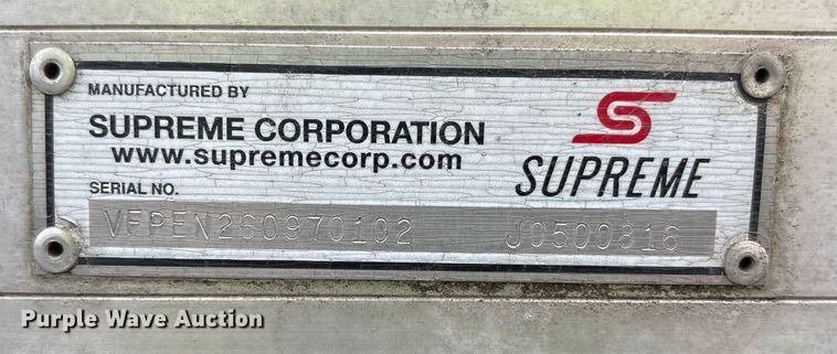 image for item YA1755 2016 International 4300 box truck