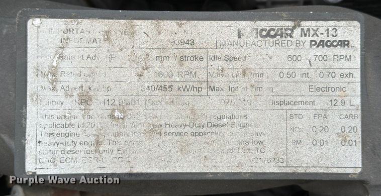 image for item YA1840 2020 Kenworth T680  semi truck